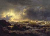 clearing up coast of sicily